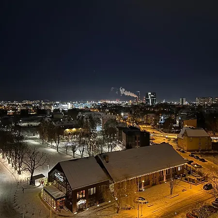 Apartament Z Widokiem Na Gdansk I Zatoke Free & Priv Parking Exterior photo